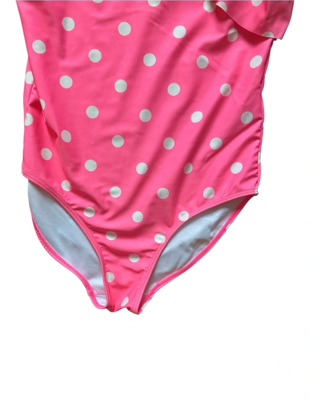 Carter’s One-Piece Swimsuit with Ruffled Shoulder Size 14 NWT